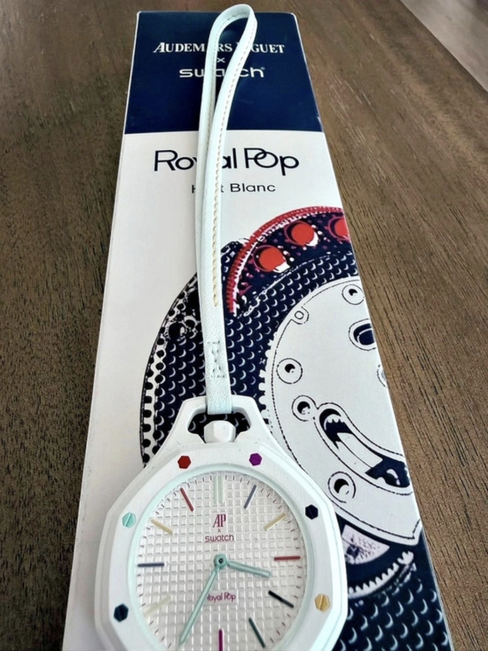 Swatch Royal Pop White & Multicolor Watch